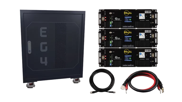 EG4 48V 15.36kWh LL-S Fully Loaded LiFePO4 Server Rack Battery Bundle