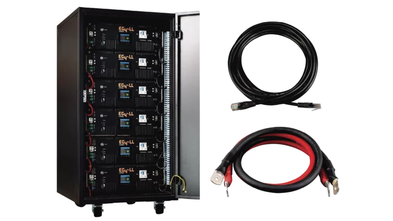 EG4 48V 30.72kWh LL-S Fully Loaded LiFePO4 Server Rack Battery Bundle