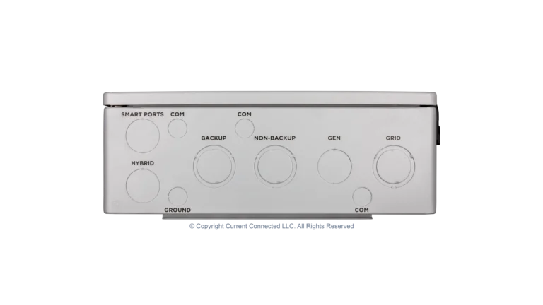 High quality photo of the EG4 - EG4MID2P200AV2.1 - GridBOSS Microgrid Interconnect Device (MID) - Bottom View. Photographed by Current Connected
