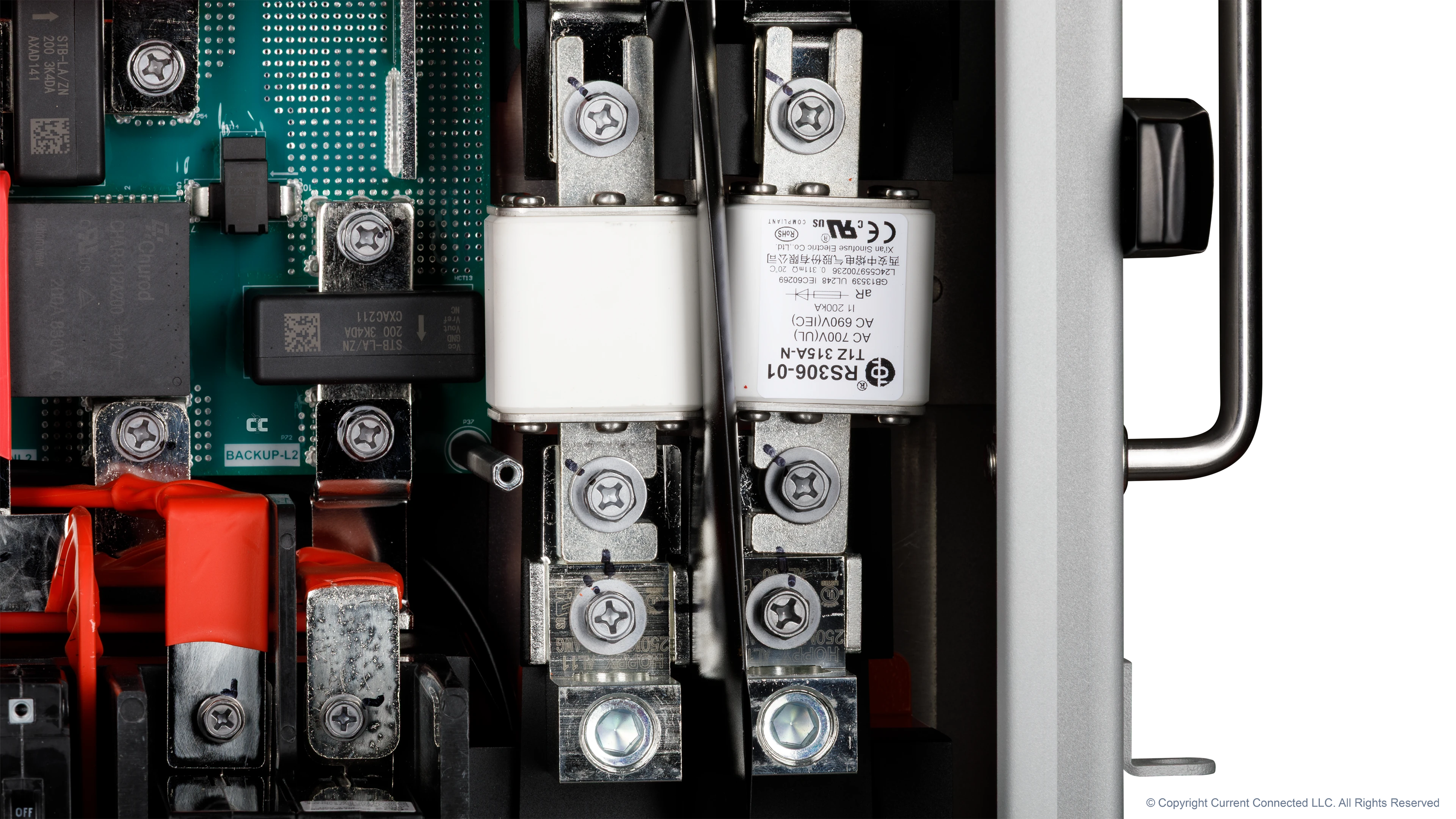 EG4 Grid Boss MID Fuse Close-up