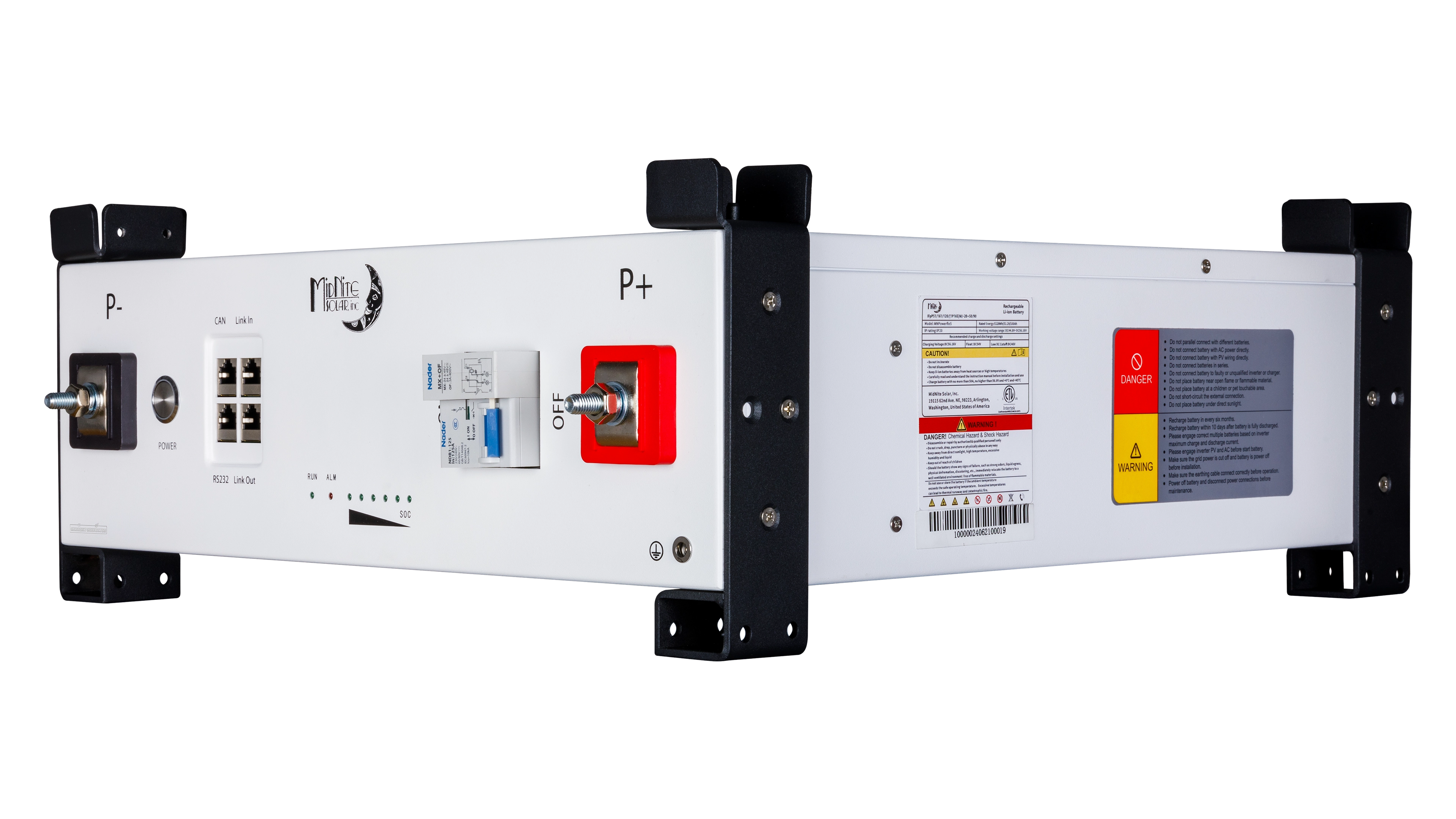 Midnite PowerFlo Battery 5kWh 3U Stackable