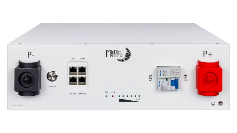 MNP MNPowerflo5 48V 100Ah 5.12kWh LiFePO4 Server Rack Battery, UL 1973 & UL 9540 Lithium Battery