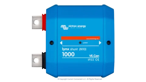 High quality photo of the Victron - LYN040102110 - Lynx Shunt VE - Top View. Photographed by Current Connected