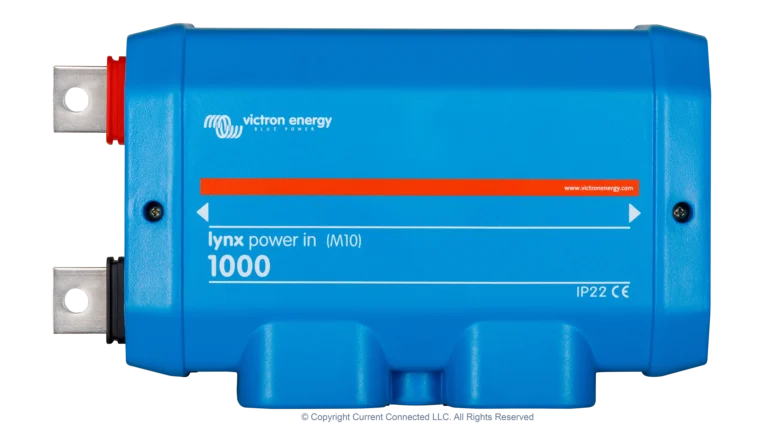 High quality photo of the Victron - LYN020102010 - Lynx Power In - Power Distribution System M10 - Top. Photographed by Current Connected