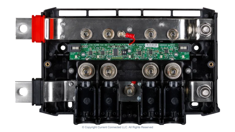 High quality photo of the Victron - LYN060102010 - Lynx Distributor - Power Distribution System M10 - Internal View. Photographed by Current Connected