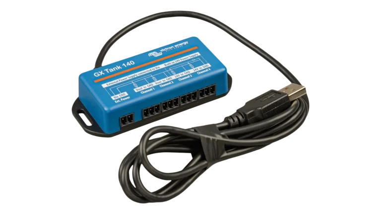 Victron - BPP920140100 - GX Tank 140 Angled Top Left View