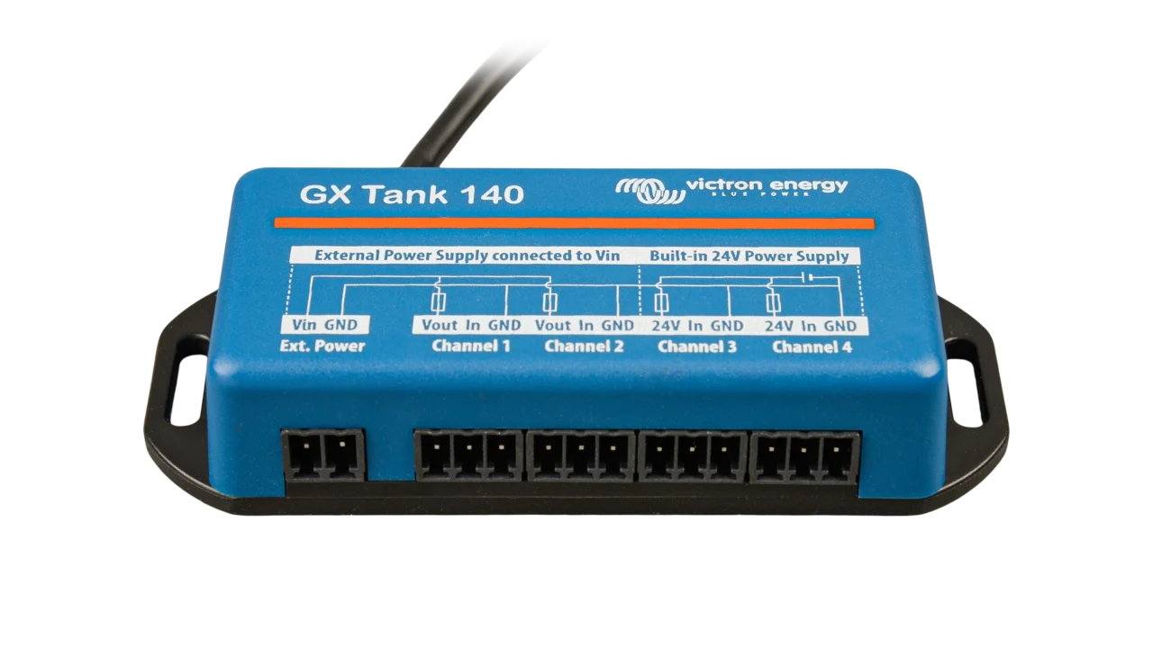 Victron - BPP920140100 - GX Tank 140 Front-Top View