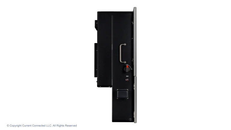 High quality photo of the EG4 - EG4B3S1GBBRKR90AV1 - FlexBOSS21 Hybrid Inverter - Left View. Photographed by Current Connected