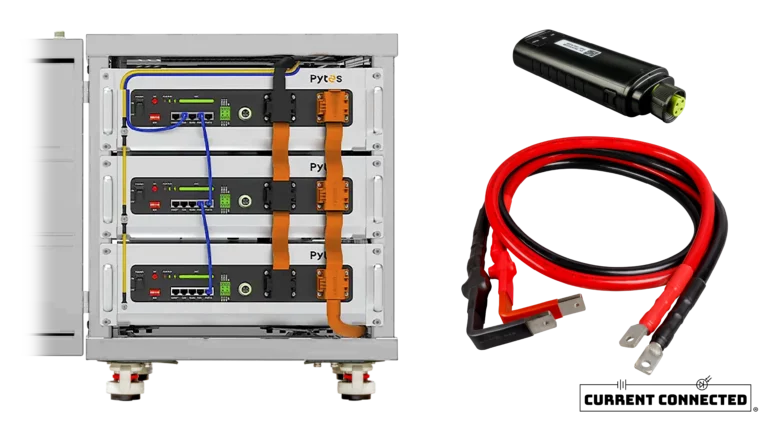 Pytes V5 48V 15.36kWh Indoor Bundle with V-Box-IC Rack