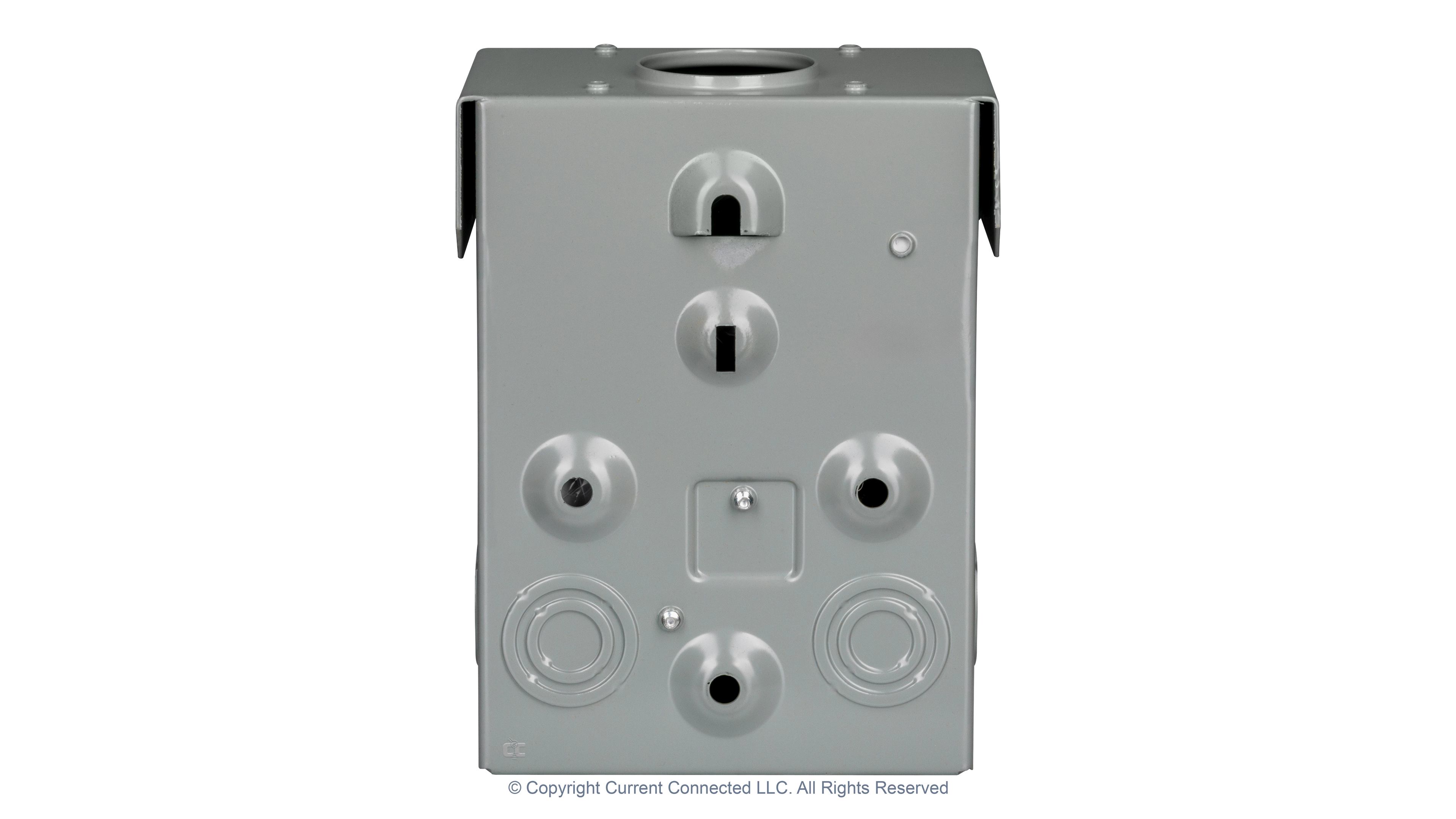 High quality photo of the Midwest - 784567575330 - 30A TT-30 Outdoor RV Outlet - Back. Photographed by Current Connected