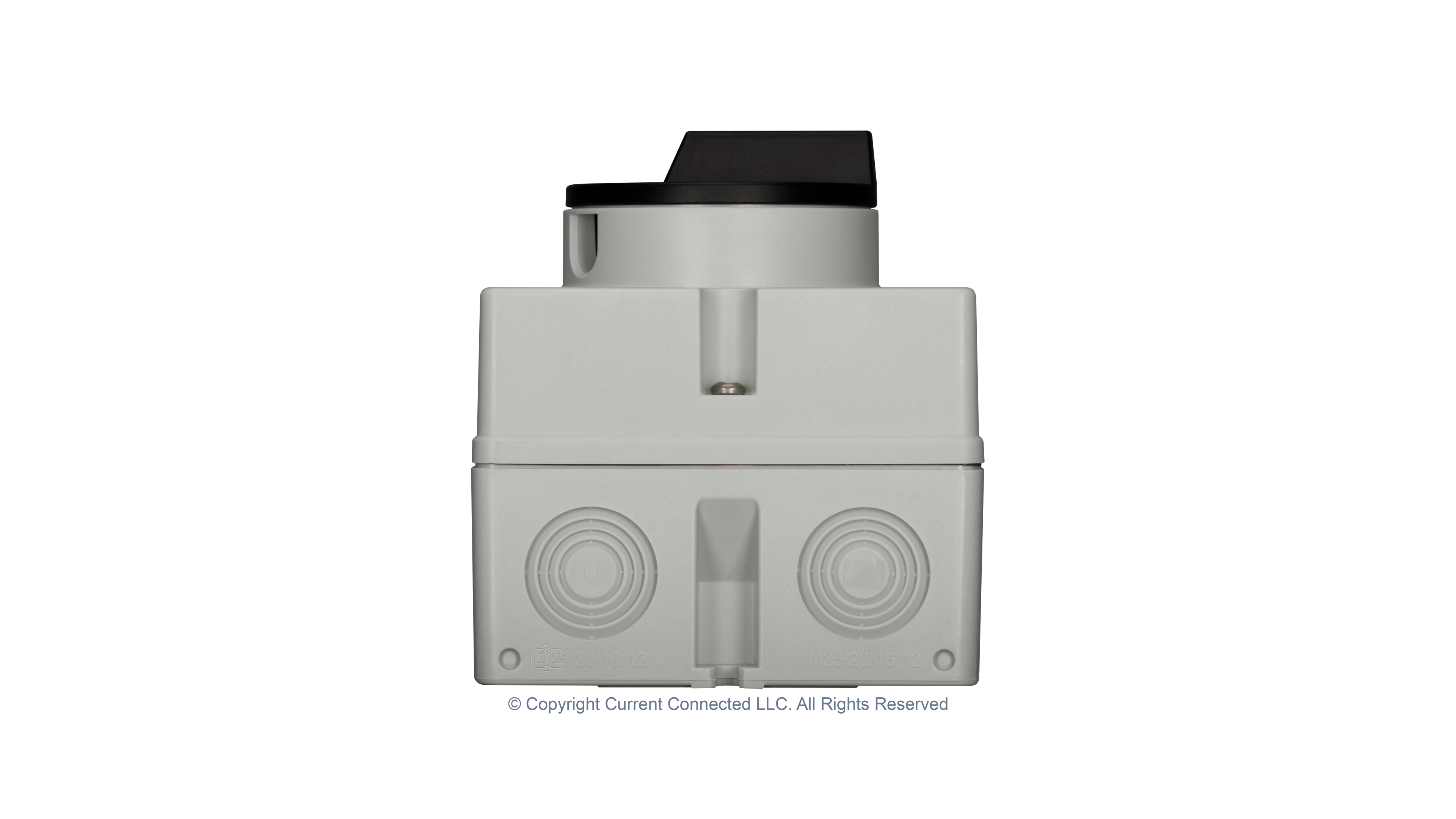 IMO DC Disconnect Rooftop Isolator Switch 4 Pole - 2 String Bottom High quality photo of the IMO DC Disconnect Rooftop Isolator Switch 4 Pole - 2 String Bottom. Photographed by Current Connected.