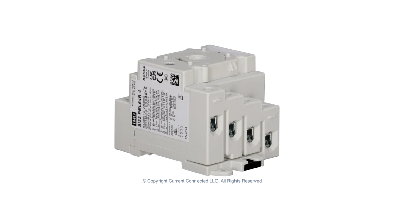 High quality photo of the IMO DC Disconnect Rooftop Isolator Switch 4 Pole - 2 String Internal Switch. Photographed by Current Connected.