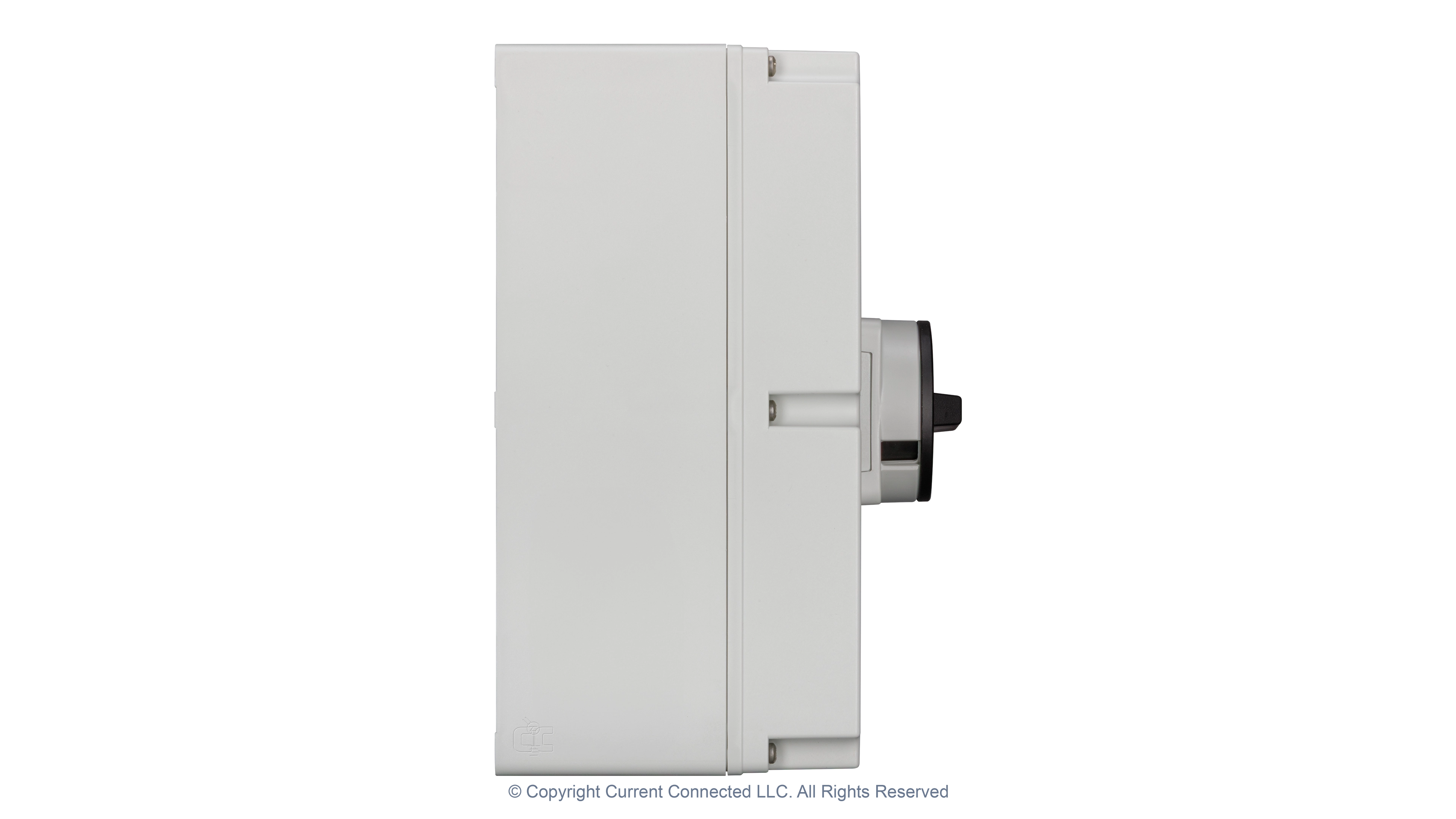 IMO DC Disconnect Rooftop Isolator Switch 8-Pole 4-String Side High quality photo of the IMO DC Disconnect Rooftop Isolator Switch 8-Pole 4-String Side view. Photographed by Current Connected.