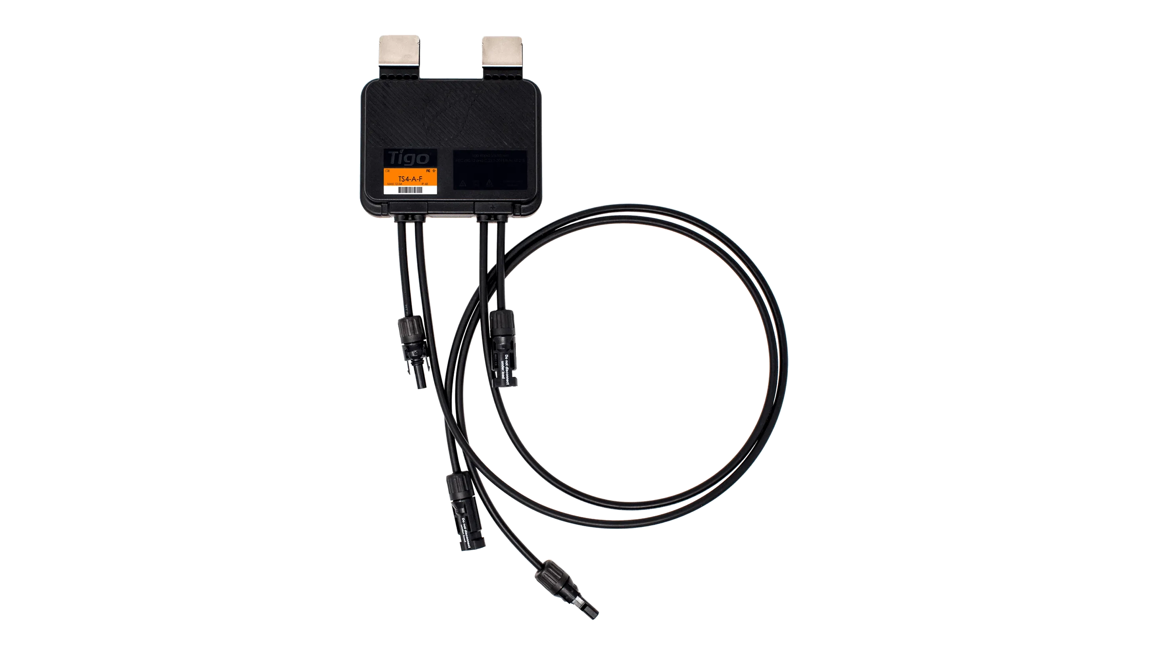 High quality photo of the Tigo - 481-00252-32 - TS4-A-F MC4-Dedicated/Rapid Shutdown. Photographed by Current Connected