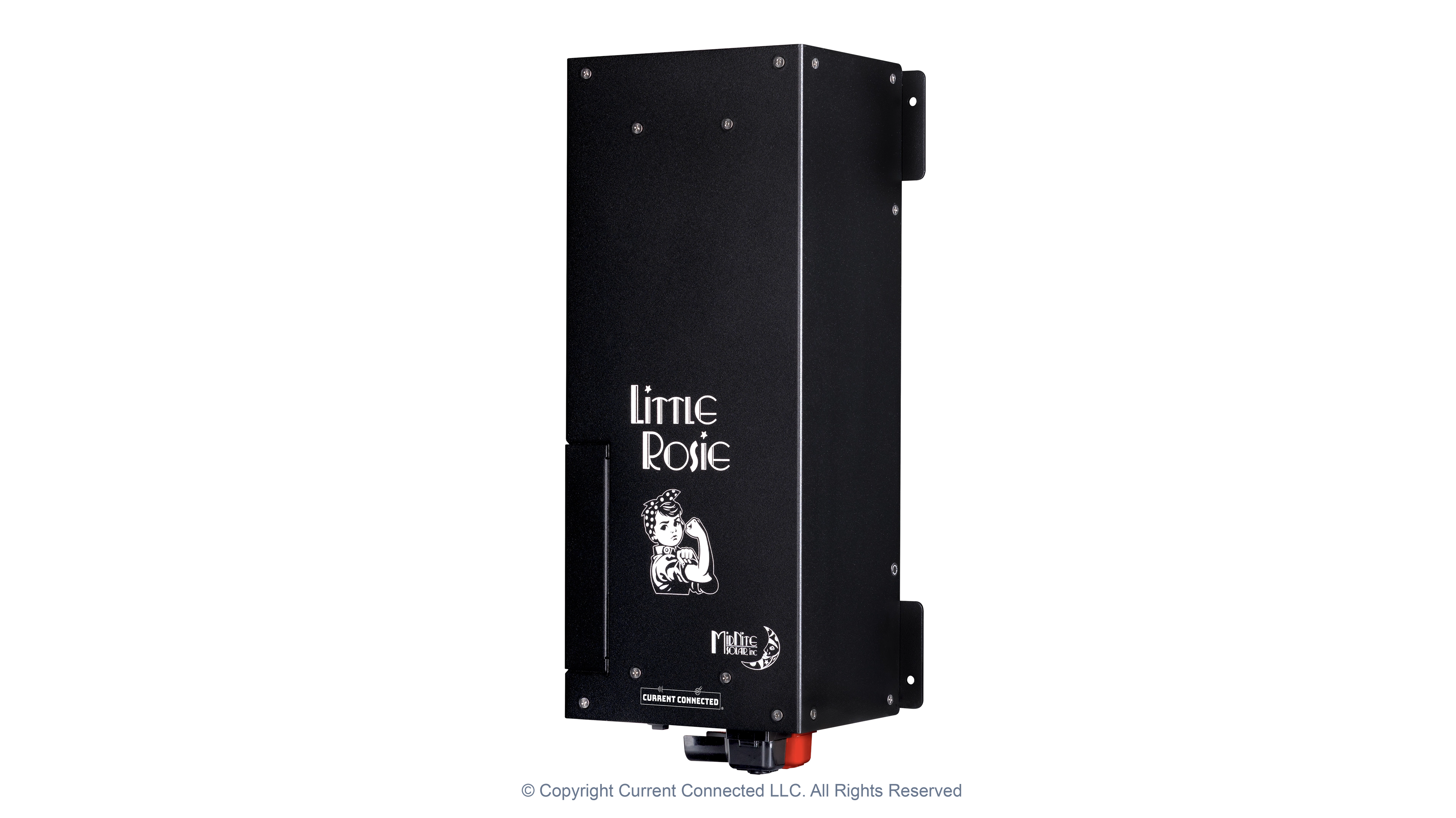 Midnite Solar - MNLR3648M - Little Rosie 48V 3600W 120V Inverter - 60A Charger - Right Angled View High quality photo of the Midnite Solar - MNLR3648M - Little Rosie 48V 3600W 120V Inverter - 60A Charger - Right Angled View. Photographed by Current Connected