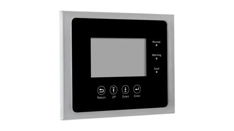 High quality photo of the EG4 - EG4FLEXBOSSRMTELCDSCRN - FlexBOSS Screen - Angled View. Photographed by Current Connected