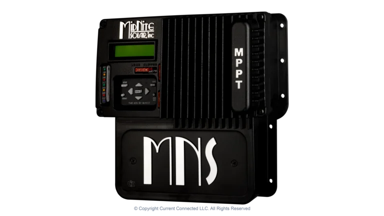 High quality photo of the Midnite Solar - MNKID - The Kid - Right Angled View. Photographed by Current Connected