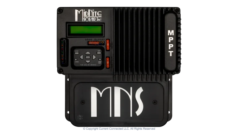 High quality photo of the Midnite Solar - MNKID - The Kid - Front View. Photographed by Current Connected