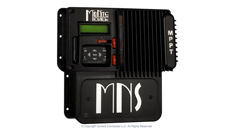 High quality photo of the Midnite Solar - MNKID - The Kid - Left Angle View. Photographed by Current Connected