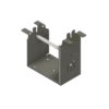 Image if the IntegraRack - IR-05RF1005 - IR-05 BallastBase Flat Roof Mount - Left Rear View. Provided by IntegraRack