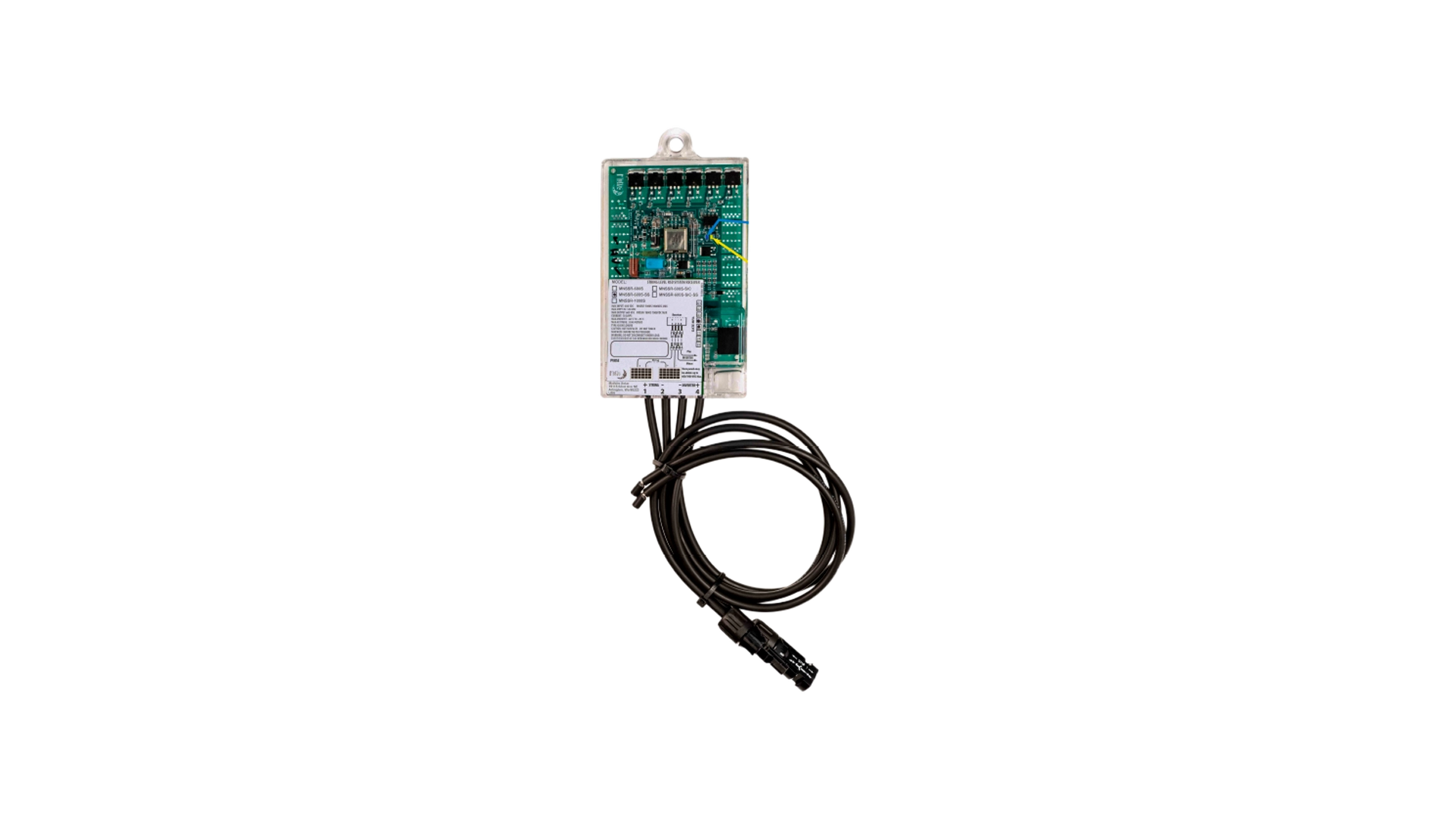 Midnight Solar - MNSSR-600S-SS - String Level SunSpec Rapid Shutdown Receiver - Top View Midnight Solar - MNSSR-600S-SS - String Level SunSpec Rapid Shutdown Receiver - Top View