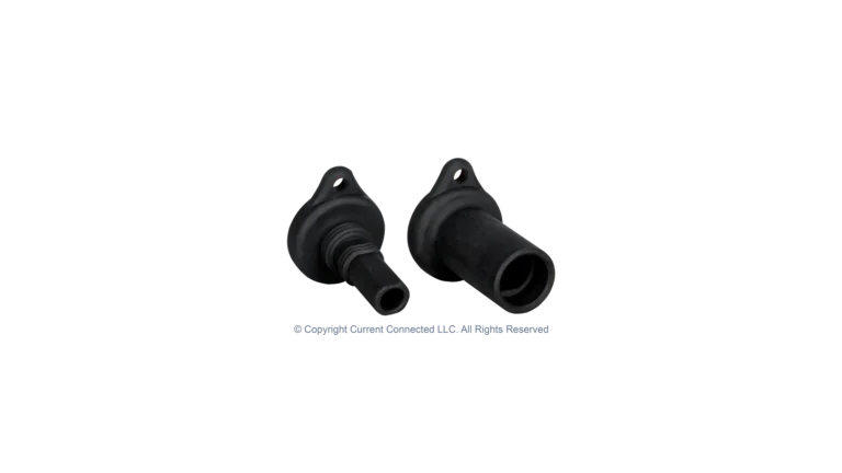 High quality photo of the Staubli - 32.0716-32.0717 - MC4 Sealing Caps - Plug Angled View. Photographed by Current Connected