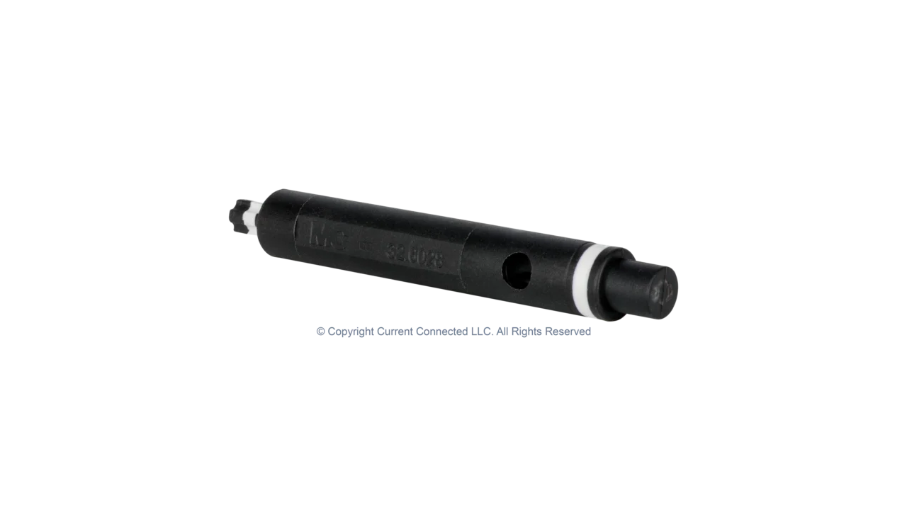 High quality photo of the Staubli - 32.6028 - Test Plug - Angled View. Photographed by Current Connected
