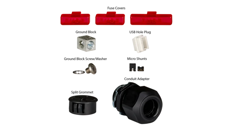 High quality photo of the Midnite Solar - MNKID - The Kid - Installation Parts photographed by Current Connected