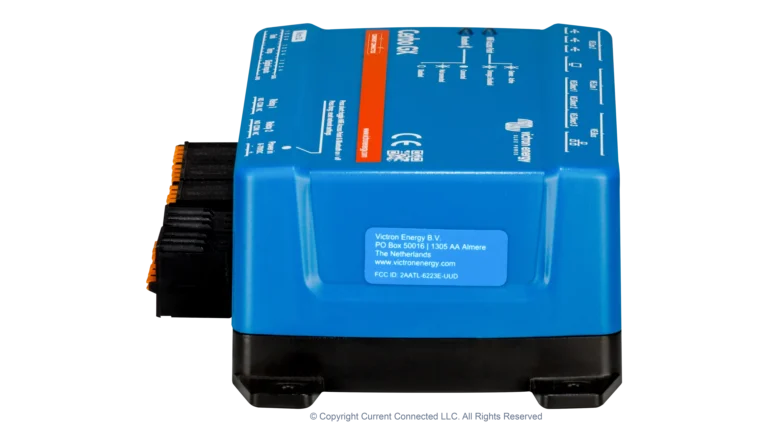 High quality photo of the right side of the Victron BPP900451100 Cerbo GX MK2 System Controller - photographed by Current Connected