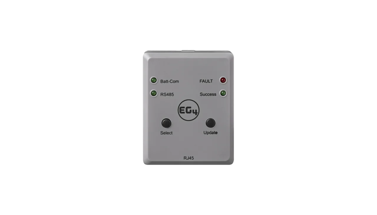 Photograph of the EG4 - EG4SPUPDATEDONGLE - EG4 Battery Firmware Adapter - Top View. Provided by EG4