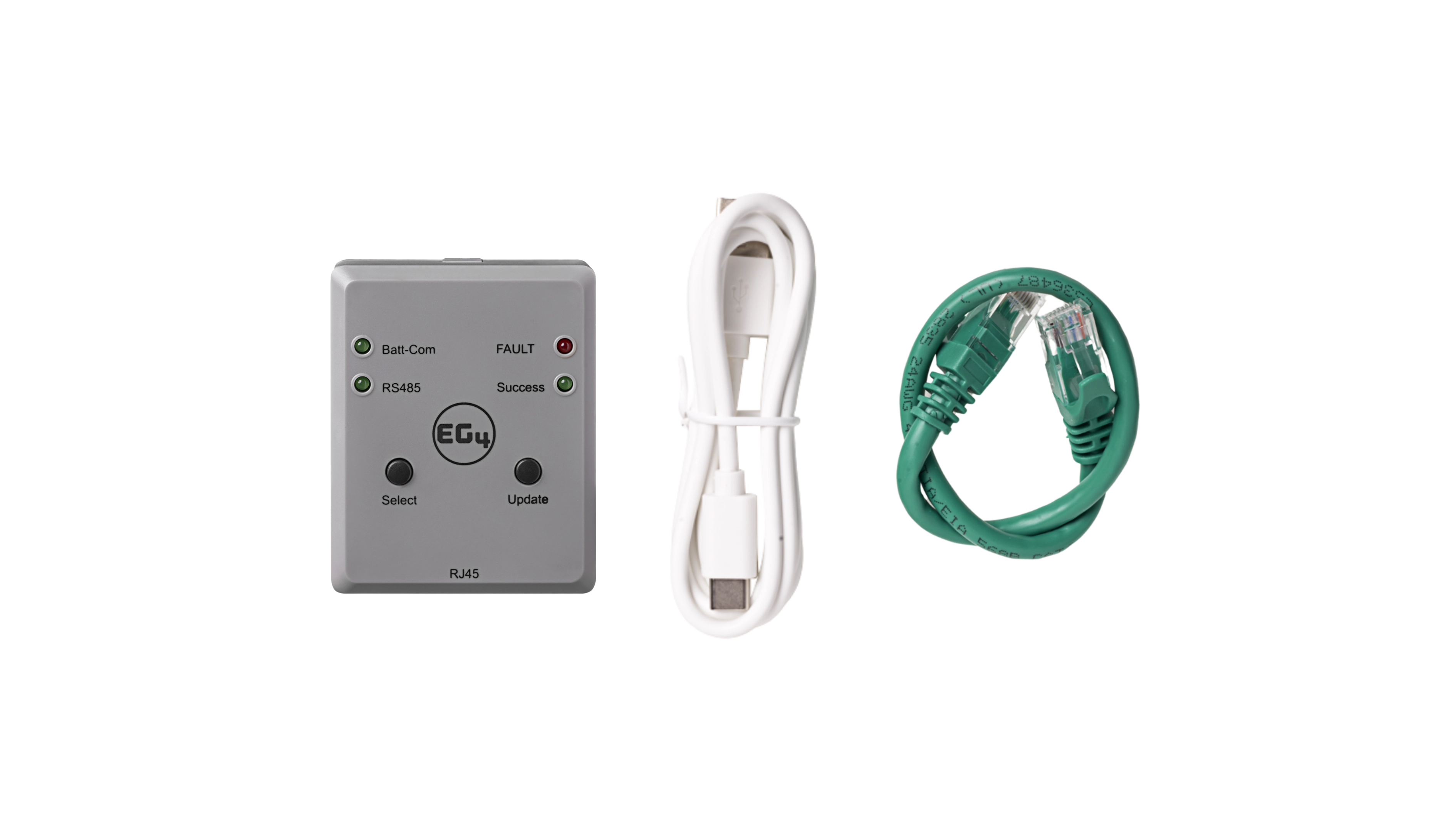 Photograph of the EG4 - EG4SPUPDATEDONGLE - EG4 Battery Firmware Adapter - Kit View. Provided by EG4