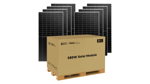 Rich Solar - RS-M580BF-8 - Rich Solar MEGA 580 BIFACIAL 8 Panels - 8-Pack View