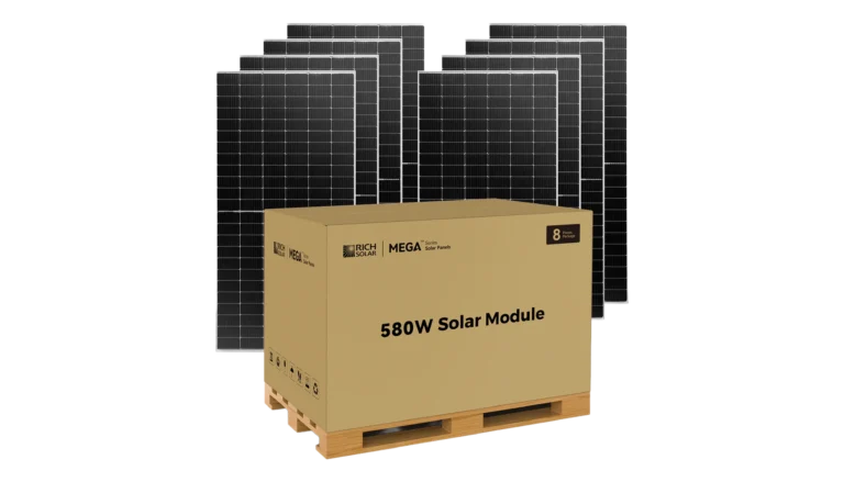 Rich Solar - RS-M580BF-8 - Rich Solar MEGA 580 BIFACIAL 8 Panels - 8-Pack View