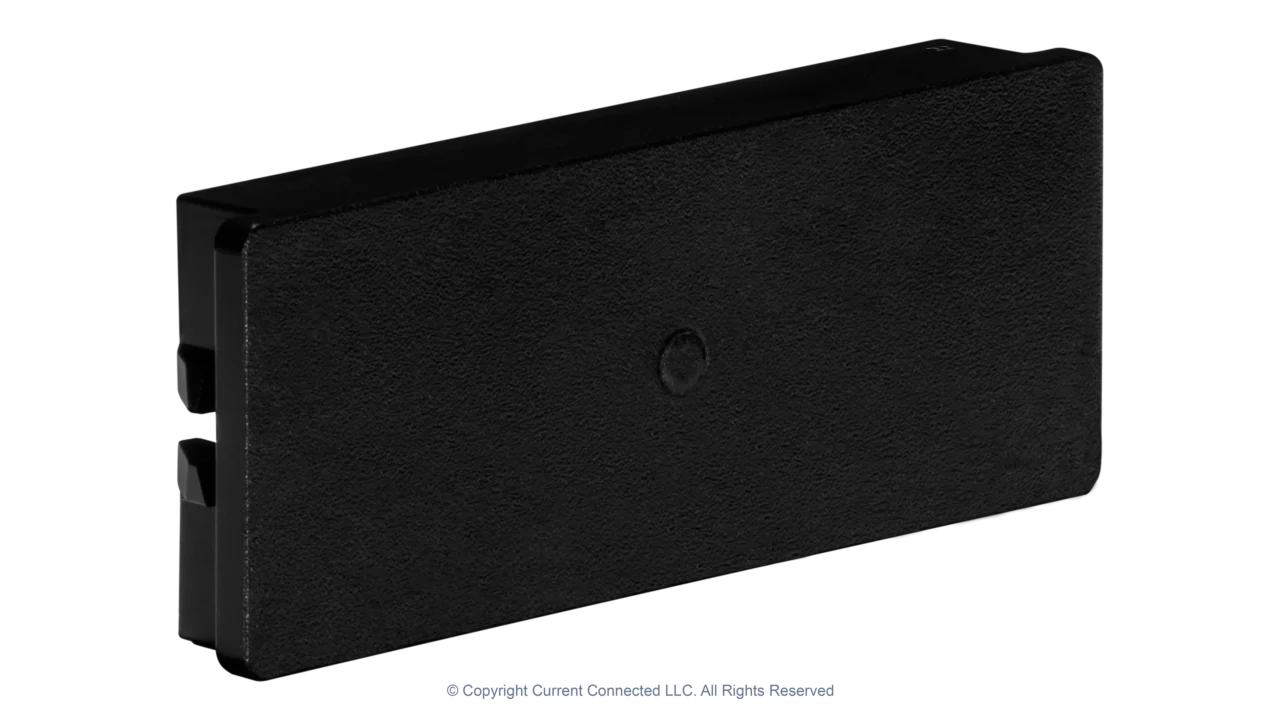 High quality photo of the Square D - SQD-HOM-FP - Square D Homeline Blank Filler Plate - Top Angled View. Photographed by Current Connected