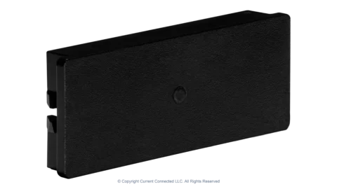 High quality photo of the Square D - SQD-HOM-FP - Square D Homeline Blank Filler Plate - Top Angled View. Photographed by Current Connected