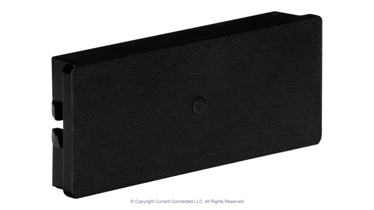 High quality photo of the Square D - SQD-HOM-FP - Square D Homeline Blank Filler Plate - Top Angled View. Photographed by Current Connected