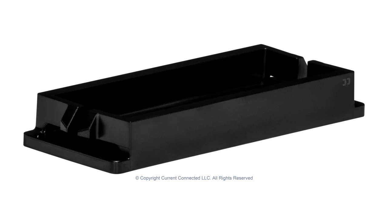 High quality photo of the Square D - SQD-HOM-FP - Square D Homeline Blank Filler Plate - Bottom Angled View. Photographed by Current Connected
