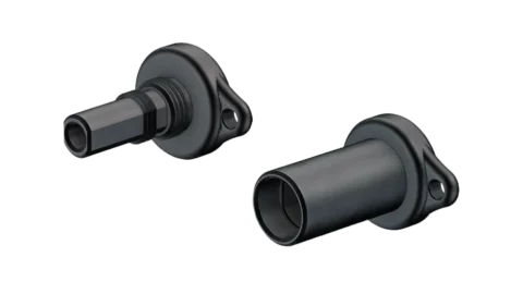 High quality photo of the Staubli - 32.0717-PV-SVK4 - Sealing-Cap - Left-Tilt-View. Photographed by Current Connected