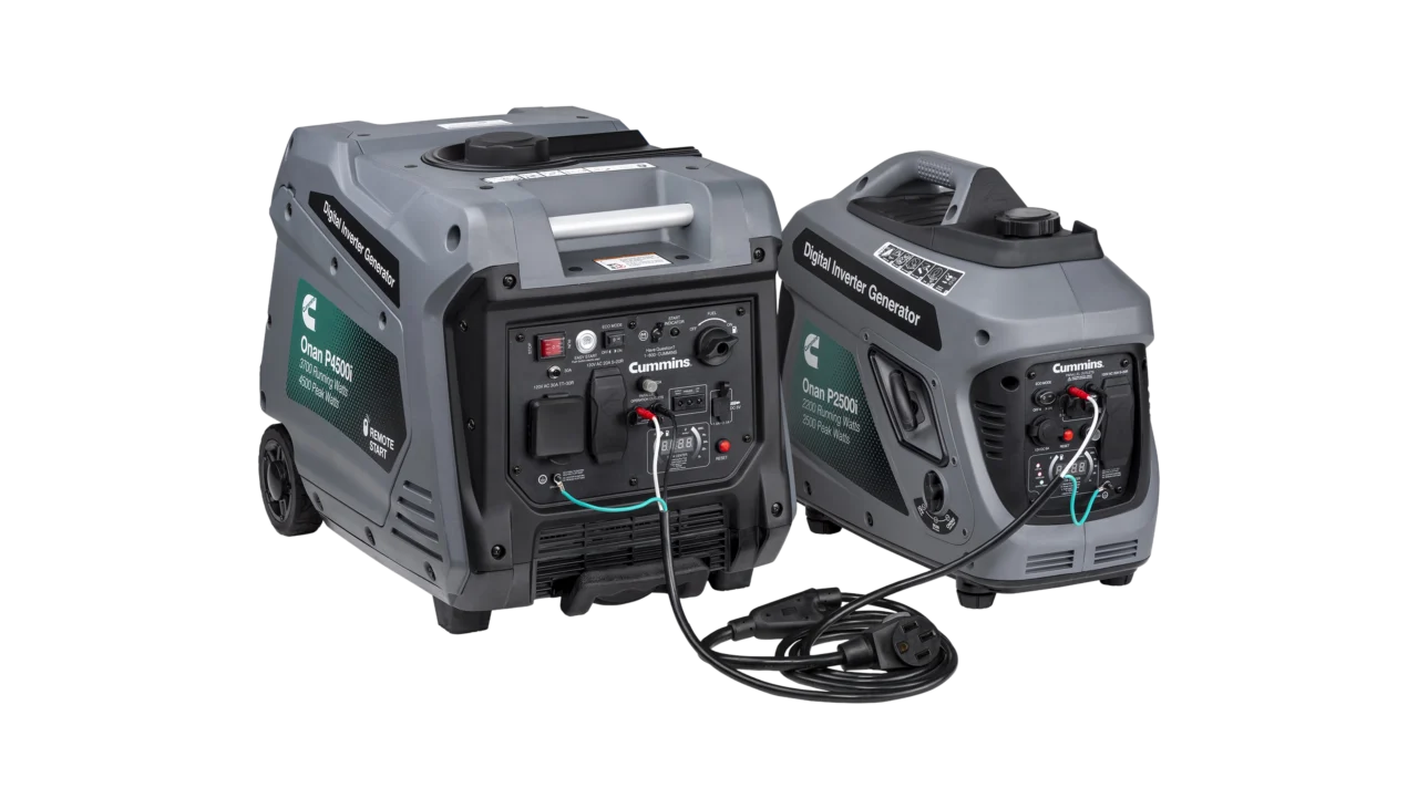 Cummins - A058M290 - Onan P4500i 50A Paralleling Kit - In-Use View