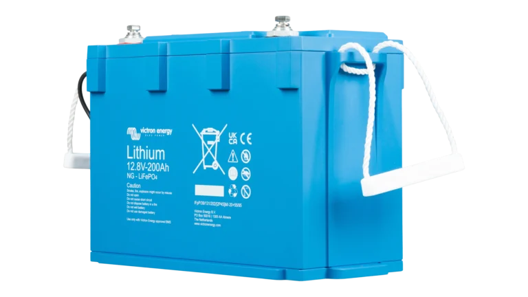 Victron - BAT512120620 - LiFePO4 Battery 12.8V 200Ah NG - Angled Right View