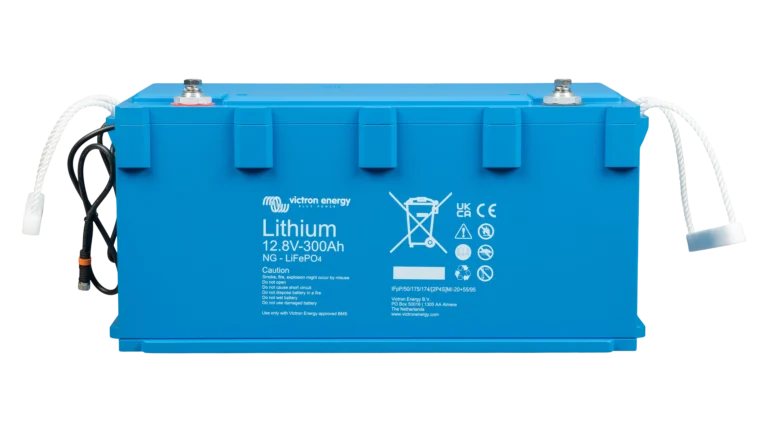 Victron - BAT512130620 - Victron LiFePO4 Battery 12,8V-300Ah NG - Top Front View