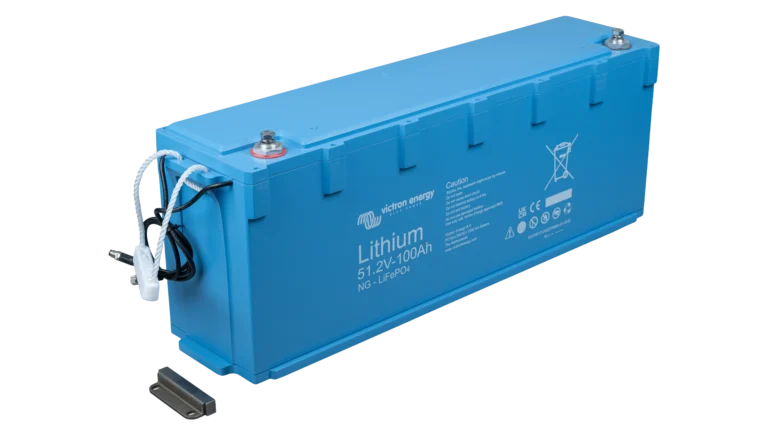 Victron - BAT548110620 - LiFePO4 Battery 51,2V_100Ah NG - Angled Top View