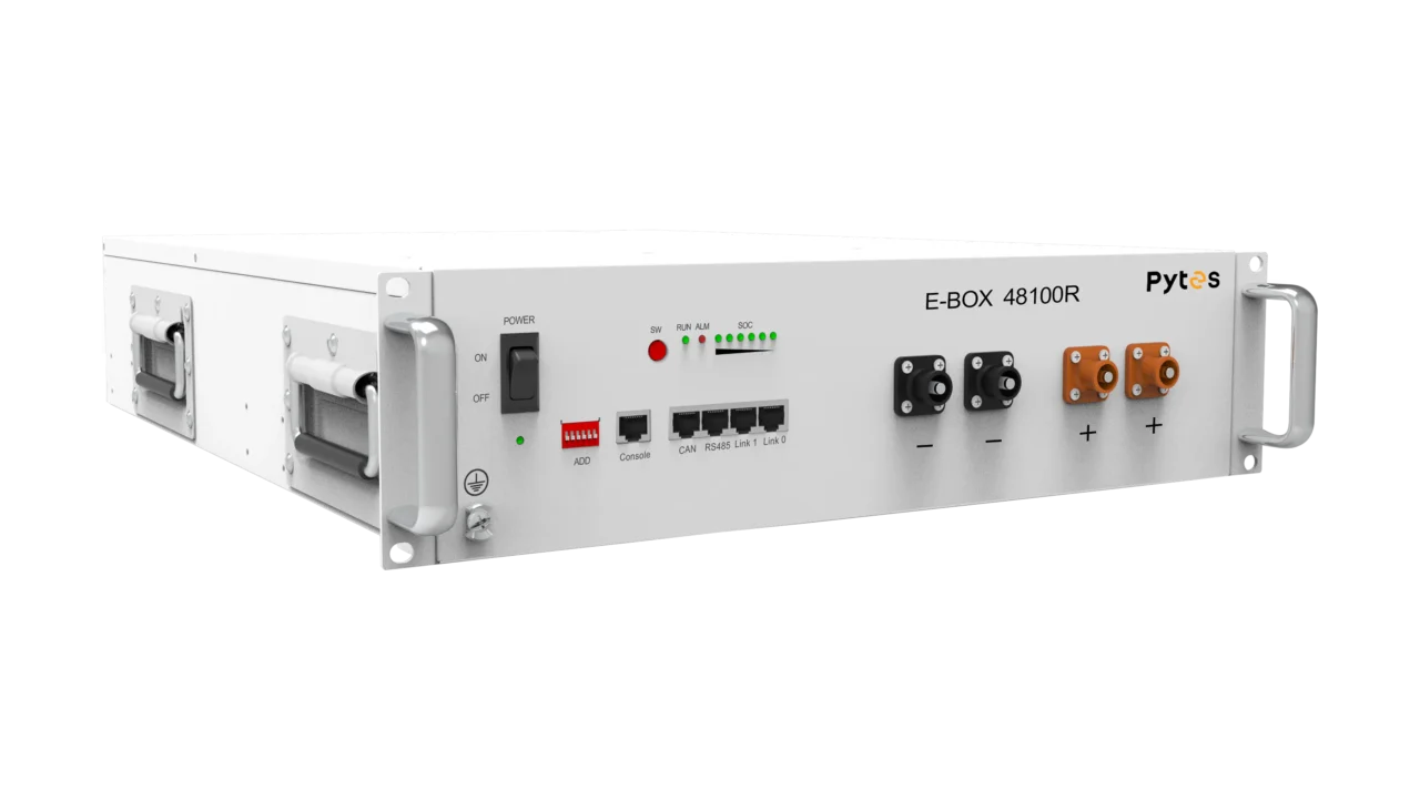 High quality image of Pytes - E-Box 48100R - Front Left. Image provided by Pytes.