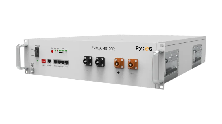 High quality image of Pytes - E-Box 48100R - Front Right. Image provided by Pytes.