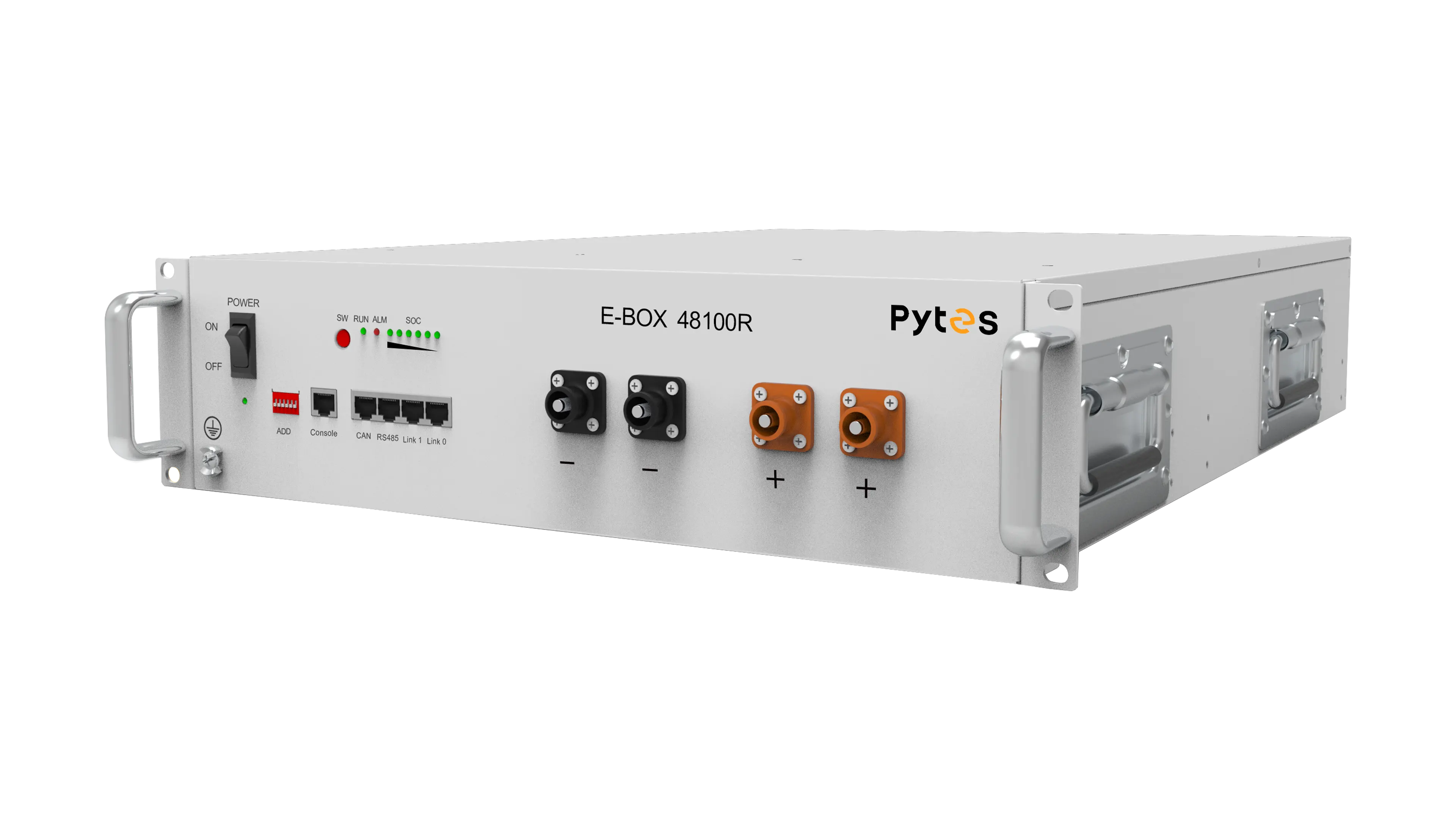 Pytes - E-Box 48100R - Front Right High quality image of Pytes - E-Box 48100R - Front Right. Image provided by Pytes.