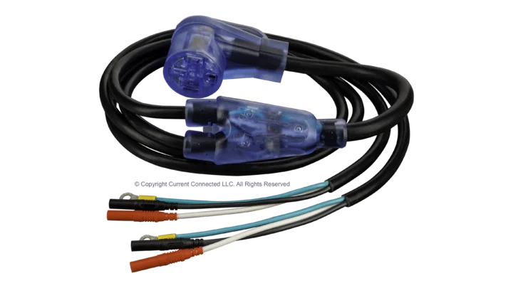 Cummins Onan P4500i 50A Paralleling Kit, Parallel Cable for P2500i / P4500i / P4500iDF / P5000iDF EFI Inverter Generators, NEMA 14-50R Outlet, RV Ready, Double Your Power Output