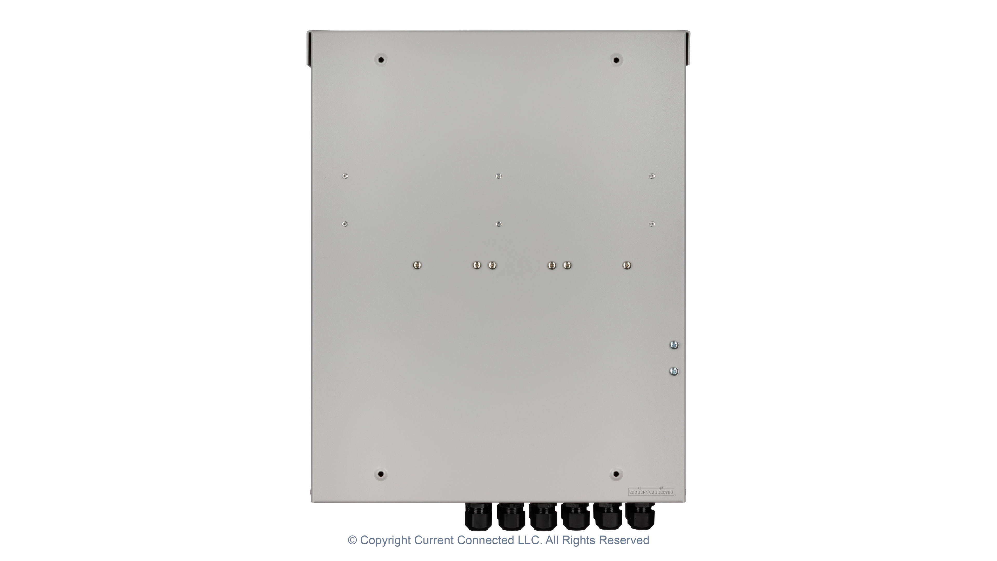 Midnite Solare - MNPV4BY3 - MidNite Solar 12 String 3 Output combiner - Back View