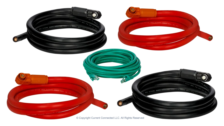 EG4 BOSSBox Cable Kit, Battery to Inverter Communication and Power Cables for EG4 WallMount 280Ah Lithium Batteries