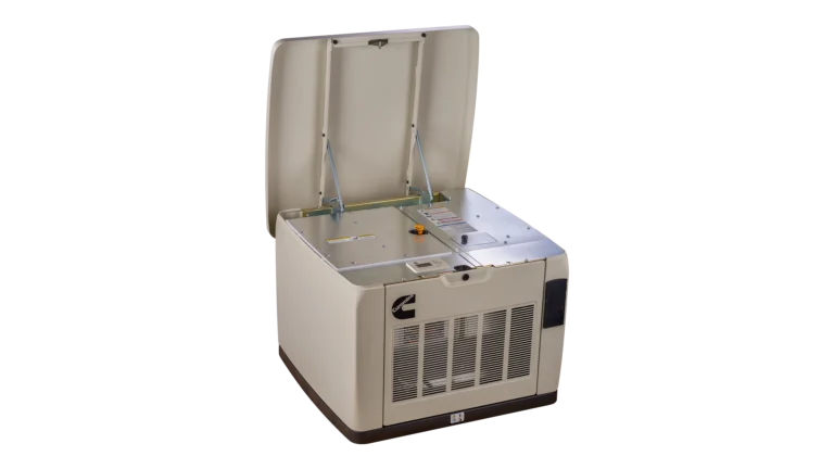 Cummins - A071Z390 - Connect Series C13N6H Air Cooled Generator - Angled Left Open View