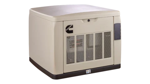 Cummins - A071Z390 - Connect Series C13N6H Air Cooled Generator - Angled Left View